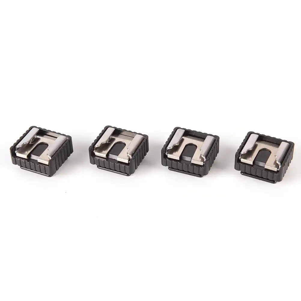 BEESCLOVER Metal Flash Cold Hot Shoe Bracket Mount Adapter 1//4 Screw for Canon 580EX II//580EX////430EX II//430EX Black