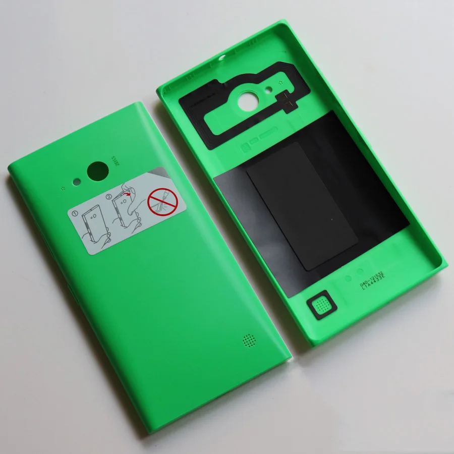 Высококачественный чехол-накладка на заднюю панель для Nokia lumia 730 735, сменный корпус с боковыми кнопками