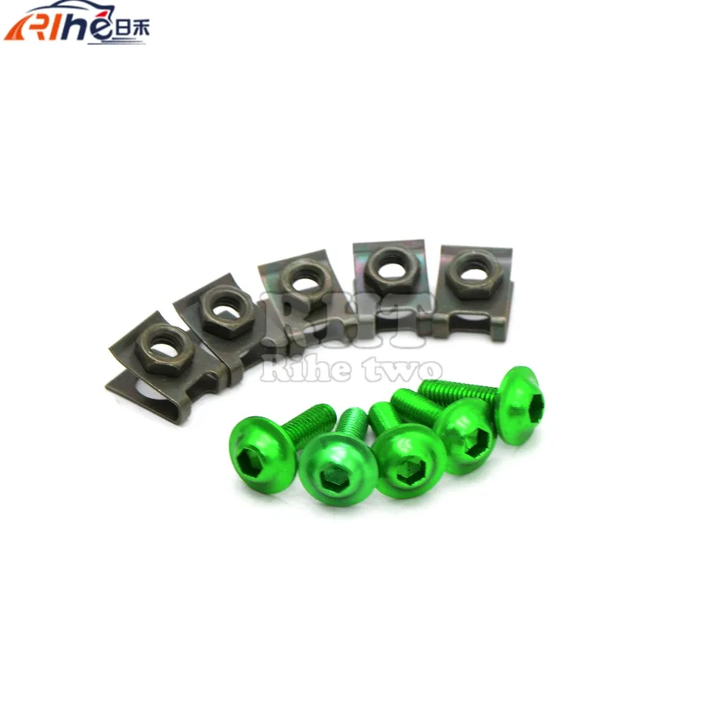 Винт обтекателя для мотоцикла 6 мм kawasaki kx450f ninja 300 400R 650R honda cbr 1000 rr 1100xx 250 600 15 |