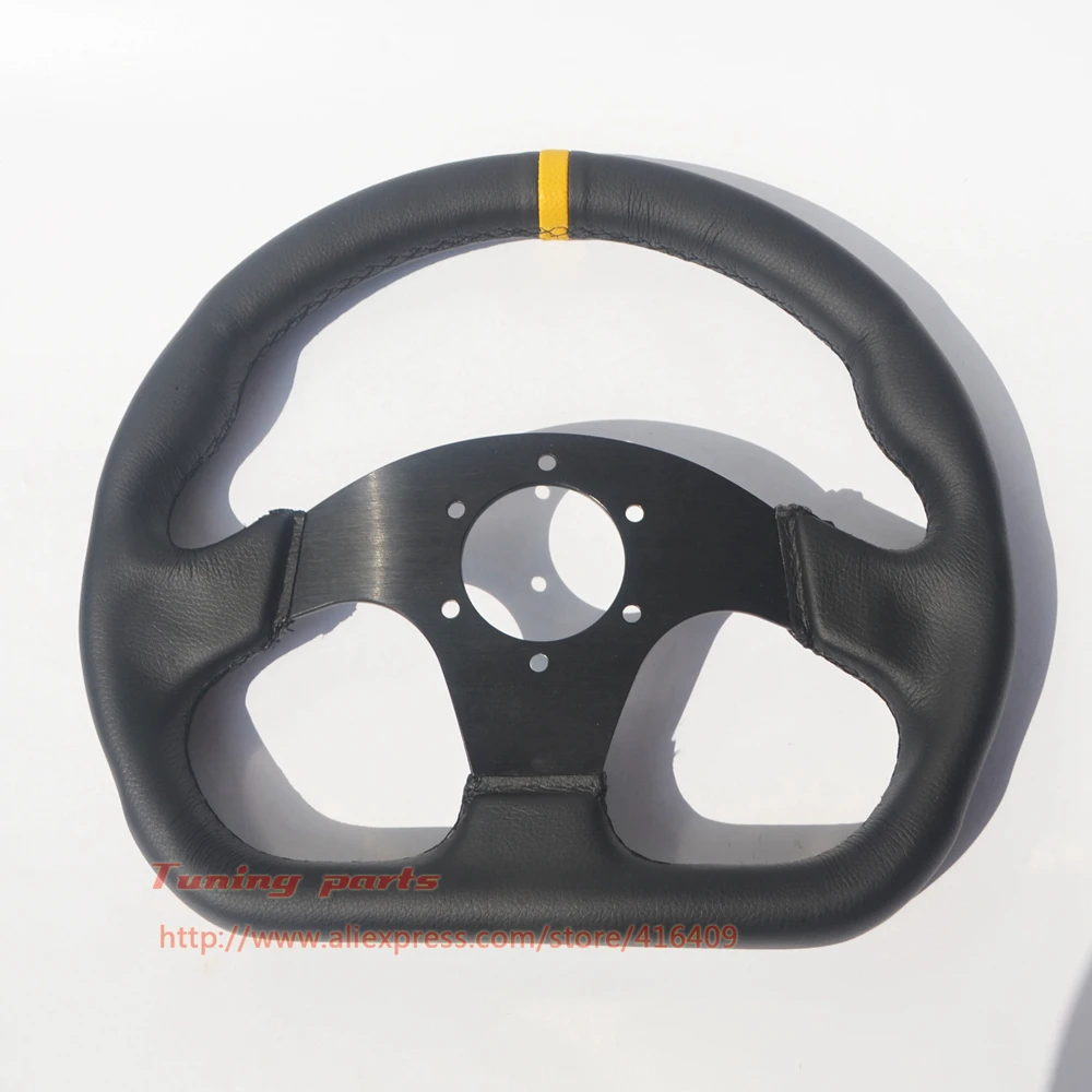 D leather car stgeering wheel  (12)