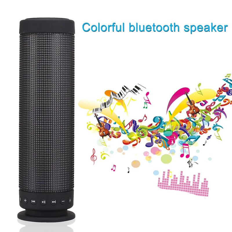 

Colored Lights Speaker Portable Wireless Bluetooth Speakers for Home Car Dropshipping