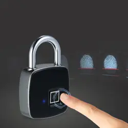 Отпечаток пальца электронный интеллектуальный Bluetooth, отпечаток пальца Пароль замок домашней двери дистанционное управление замок