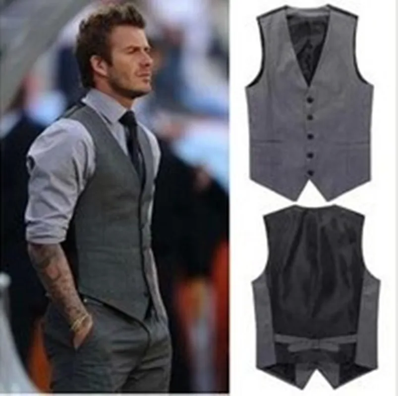 sleeveless blazer mens