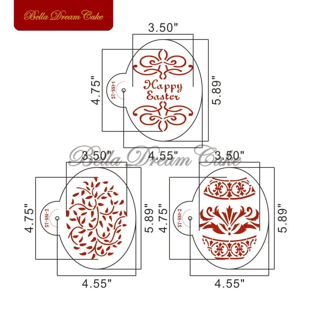 Пасха в форме яйца листья шаблон пластиковые формы трафарет для печенья торта боковой трафарет торта и кекса украшения формы для выпечки инструмент