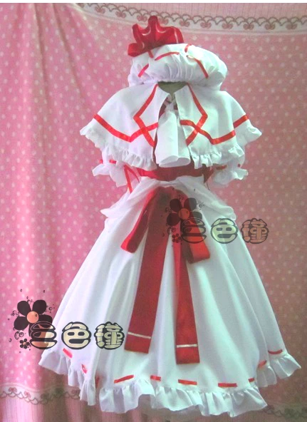 Новый костюм для косплея Алая Ремилия из Touhou Project|costume cosplay|remilia scarlet cosplaycosplay costume |