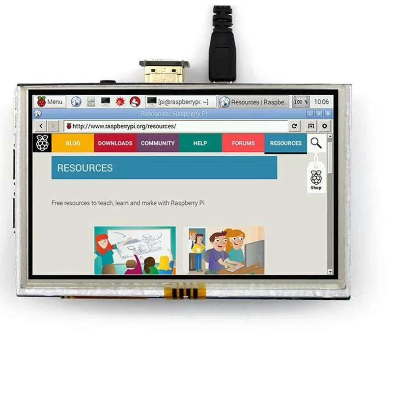 5 inch LCD HDMI Touch Screen (7)