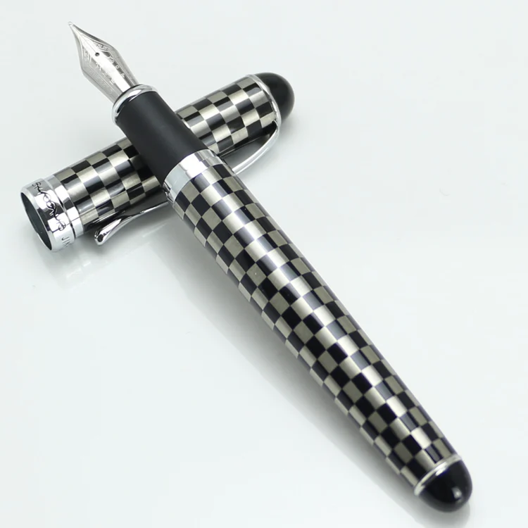JINHAO 750 перьевая ручка товары для бизнеса и письма серого цвета с пером без