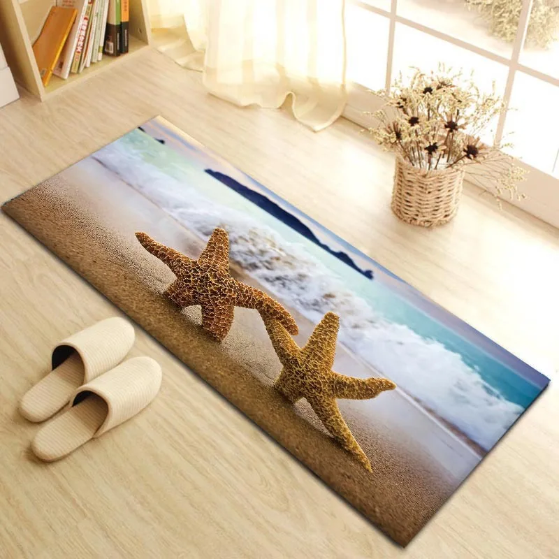  Zeegle Floor Mat Carpet Kitchen Floor Rug Anti Slip Area Rug for Living Room Absorbent Sofa Yoga Fo