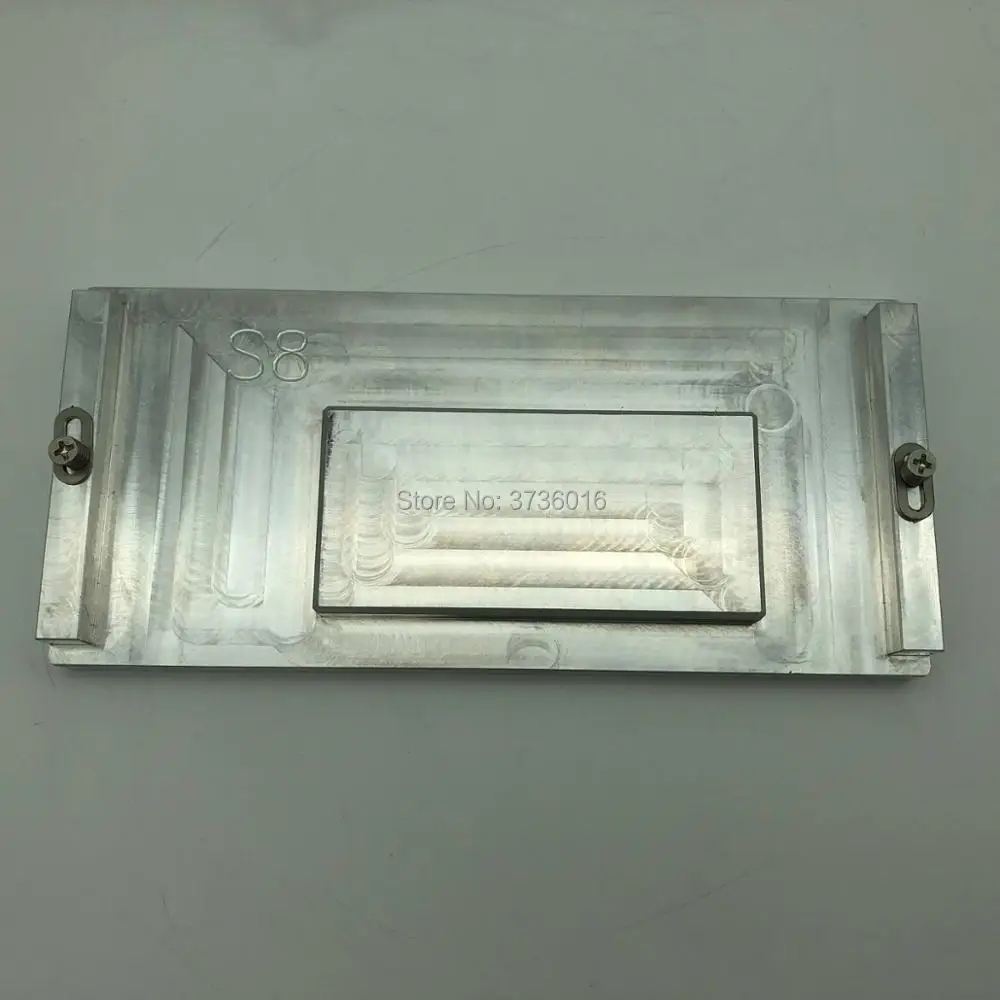 

In Frame glue cleaning mold for Samsung S8 plus lcd with middle frame heating cleaning glue for edge glue cleaning phone repair