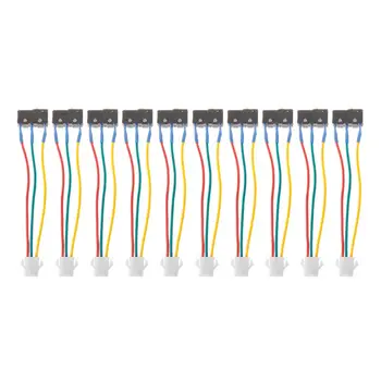 

10pcs Gas Water Heater Micro Switch Three Wires Small On-off Control Without Splinter