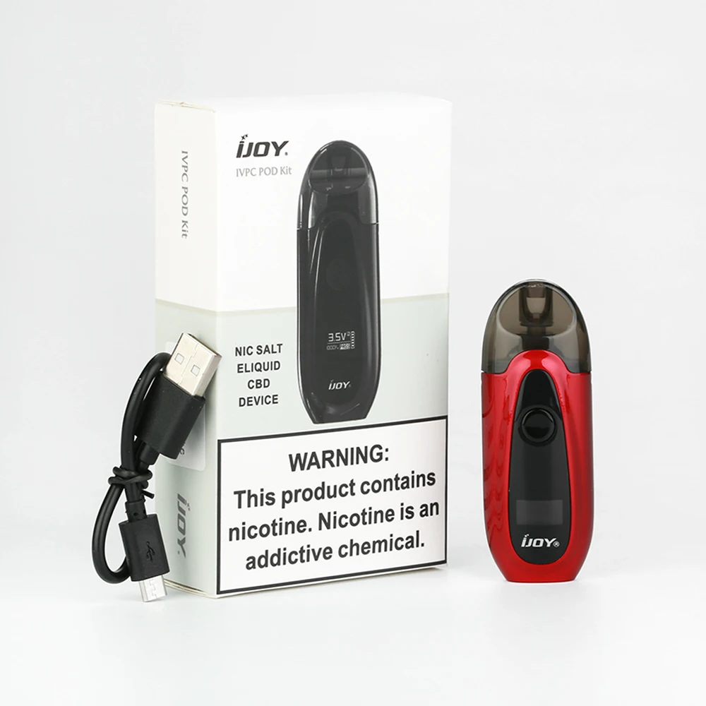 Оригинальный стартовый набор IJOY IVPC 450 мАч с емкостью 2 мл и испарителем Ом