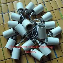 500 шт Usd300 E14 Керамика настольная лампа/люстра Специальный Патрон FedEx стоимость Usd385