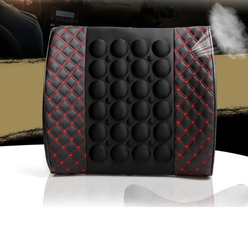 Comfortable Electric Massage Back Cushion Car Lumbar Support Tournure