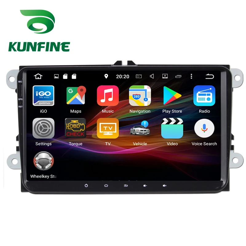 Восьмиядерный 4 Гб ОЗУ 64 ПЗУ Android 9 0 автомобильный DVD GPS Мультимедийный