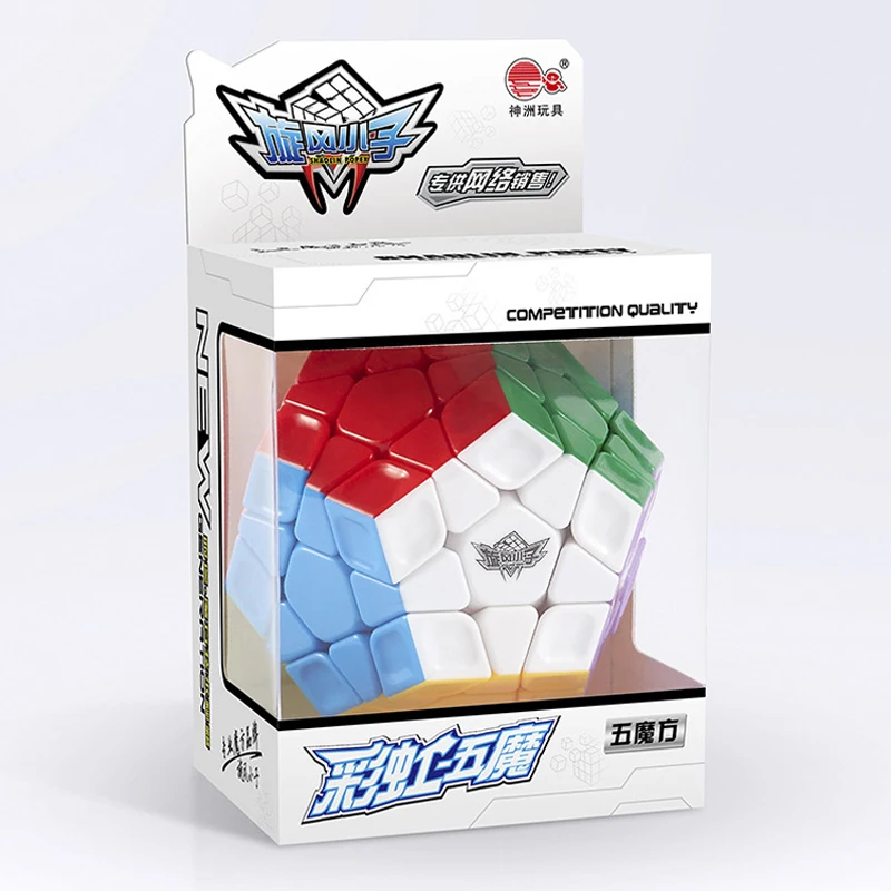 

Cyclone Boys 12Side 39mm Megaminx Strange-shape Magic cube High Quality Non Sticker Speed Puzzle cube Education Toys Neo Cube