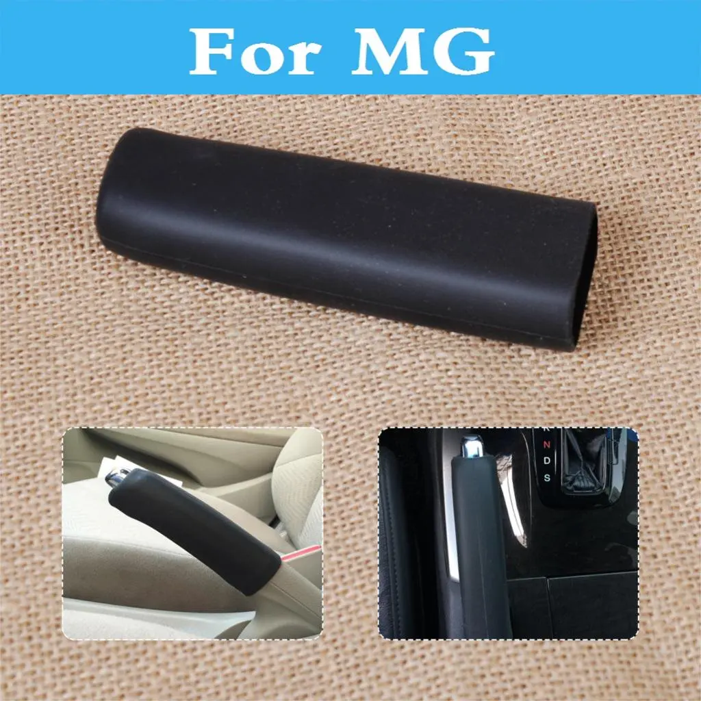 Handbrake Grips Car Anti Slip Silicone Parking Hand Brake Boot Leather Cover For Mg 3 350 5 550
