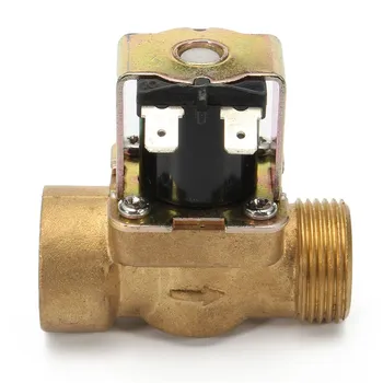 

12V 3/4" 2-Way Normally Closed Brass Electric Solenoid Valve Air DC Slim Brass Water Air 2 Way 2 Position Diaphragm Valves