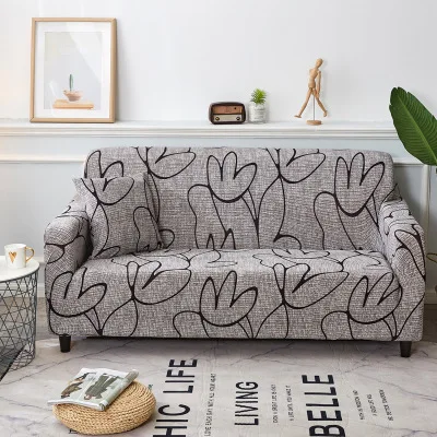 WLIARLEO, все включено, чехол для дивана, большой эластичный чехол для дивана, универсальный тканевый эластичный чехол для дивана, с цветком, против клещей, cubresofas - Цвет: Pattern 1