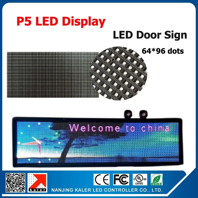 

kaler LED Display 69*101cm Indoor P5 SMD LED Module 320*160mm RGB 1R1G1B Full Color P6 Indoor Message Image Video LED Display