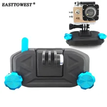 Gopro Hero 4 Accessories Clip Mount Bag Belt Clamp for Xiaomi Yi Sjcam Sj4000 Sj5000 Sj7000 Action Camera
