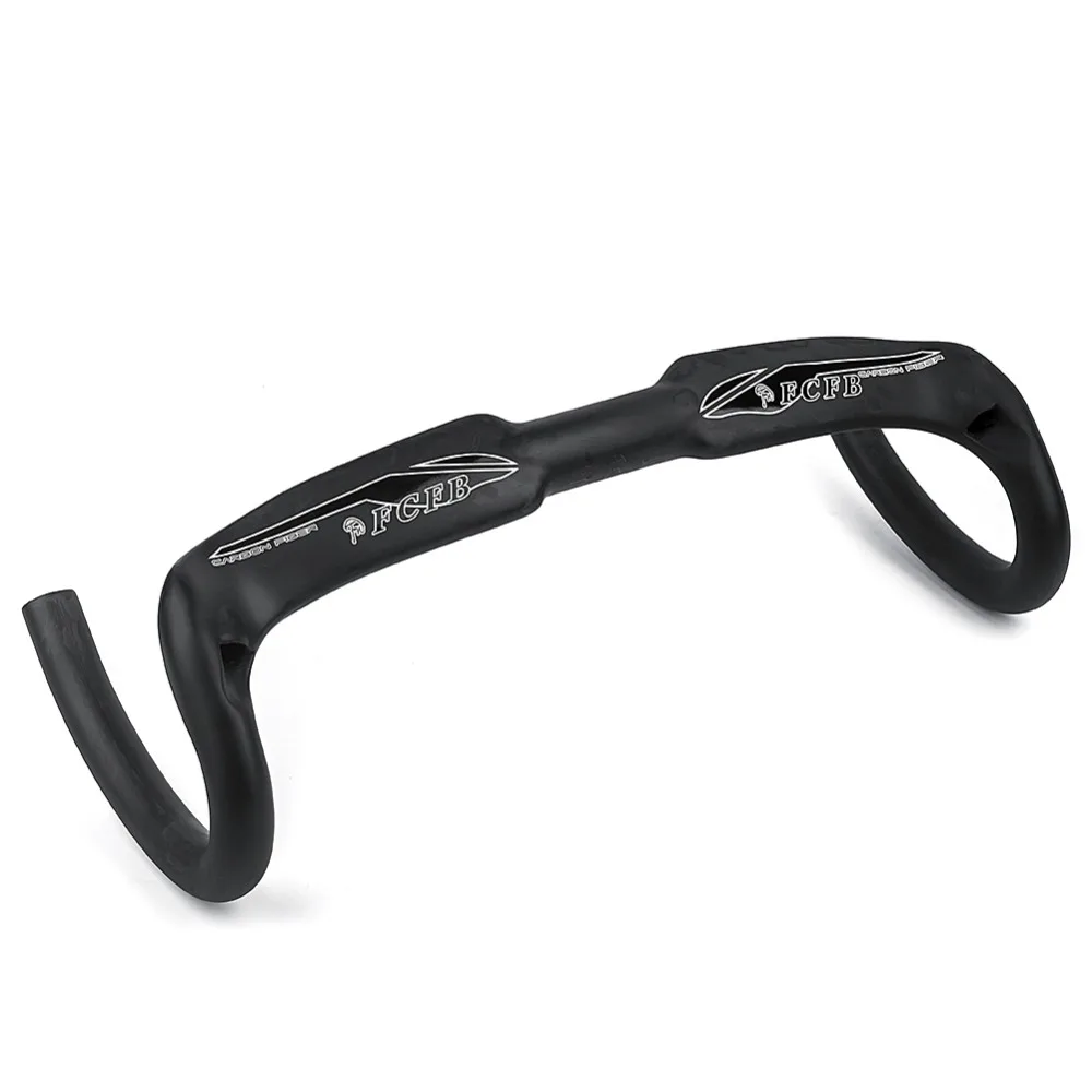 

2016 FCFB carbon handlebar T700 road handlebar UD 4 hole internal matt black +glossy sticker 31.8*400/420/440mm
