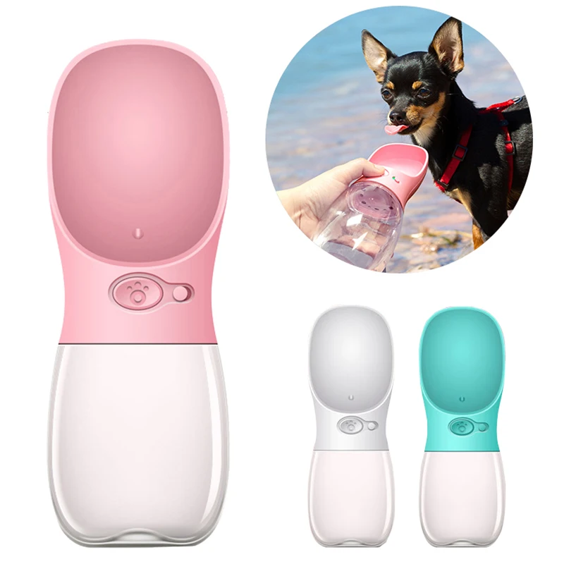 

1Pc Outdoor Pet Water Botter for Pet Water Feeder Bowl Portable Practical Eco-friendly Leak Proof Pet Water Feeder Bowl