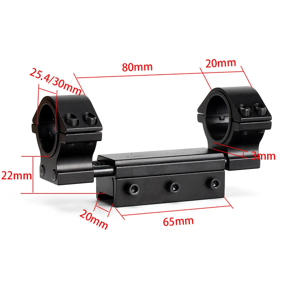 Ohhunt кольца для прицела винтовки 30 мм/25,4 мм прицел Zero Recoil Mount Picatinny Weaver Rail Adapter Base для охоты Airgun Rifle Scope