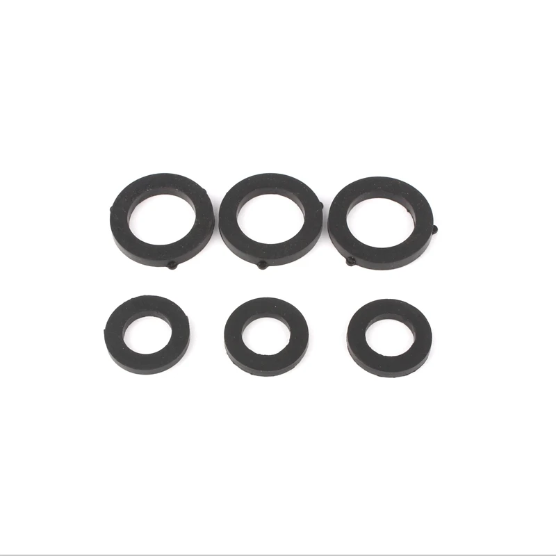 10 шт. NuoNuoWell 1/" 3/4" резиновое уплотнительное кольцо черная прокладка для 0,5 дюймов 3/4 дюймов резьбовой разъем