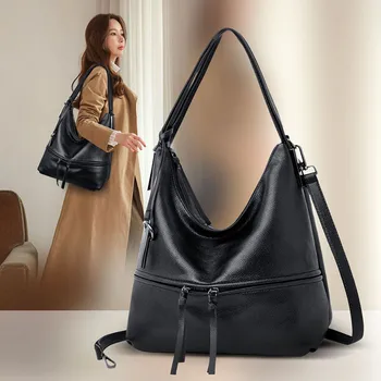 

Women Handbag High Quality Leather Shoulder Bag Female Famous Brand Designer Women Messenger Bags Ladies Large Casual Tote Bags