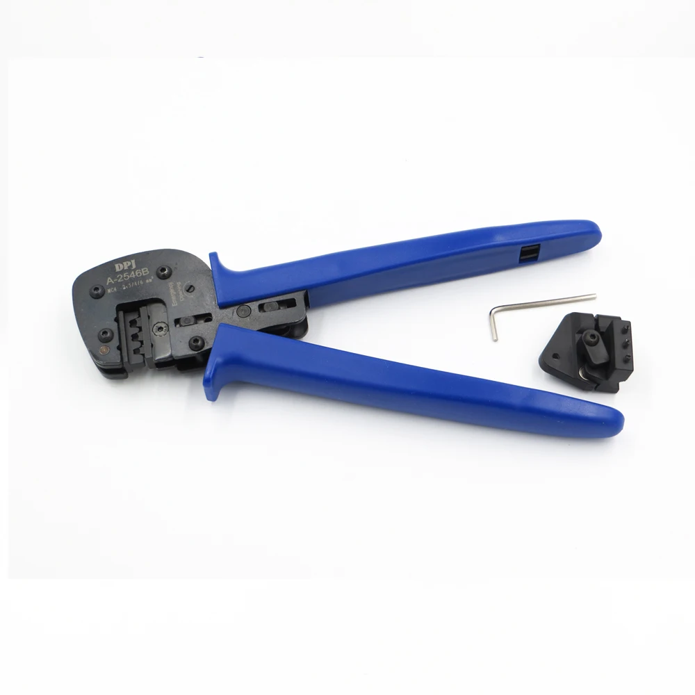 

1PC X MC4 Crimping tool for MC4 connector 2.5 4 6.0mm2 solar cable PV line Crimp tools DIY solar power system connect A2546B