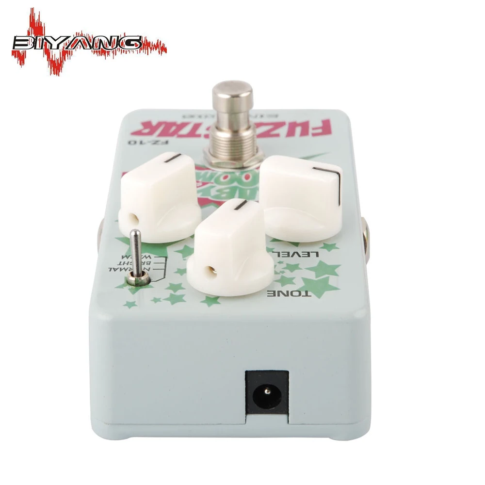 Biyang baby boom FZ-10 педаль эффектов для электрогитары три Модели Fuzz Star Distortion True Bypass Музыкальные инструменты 250 D