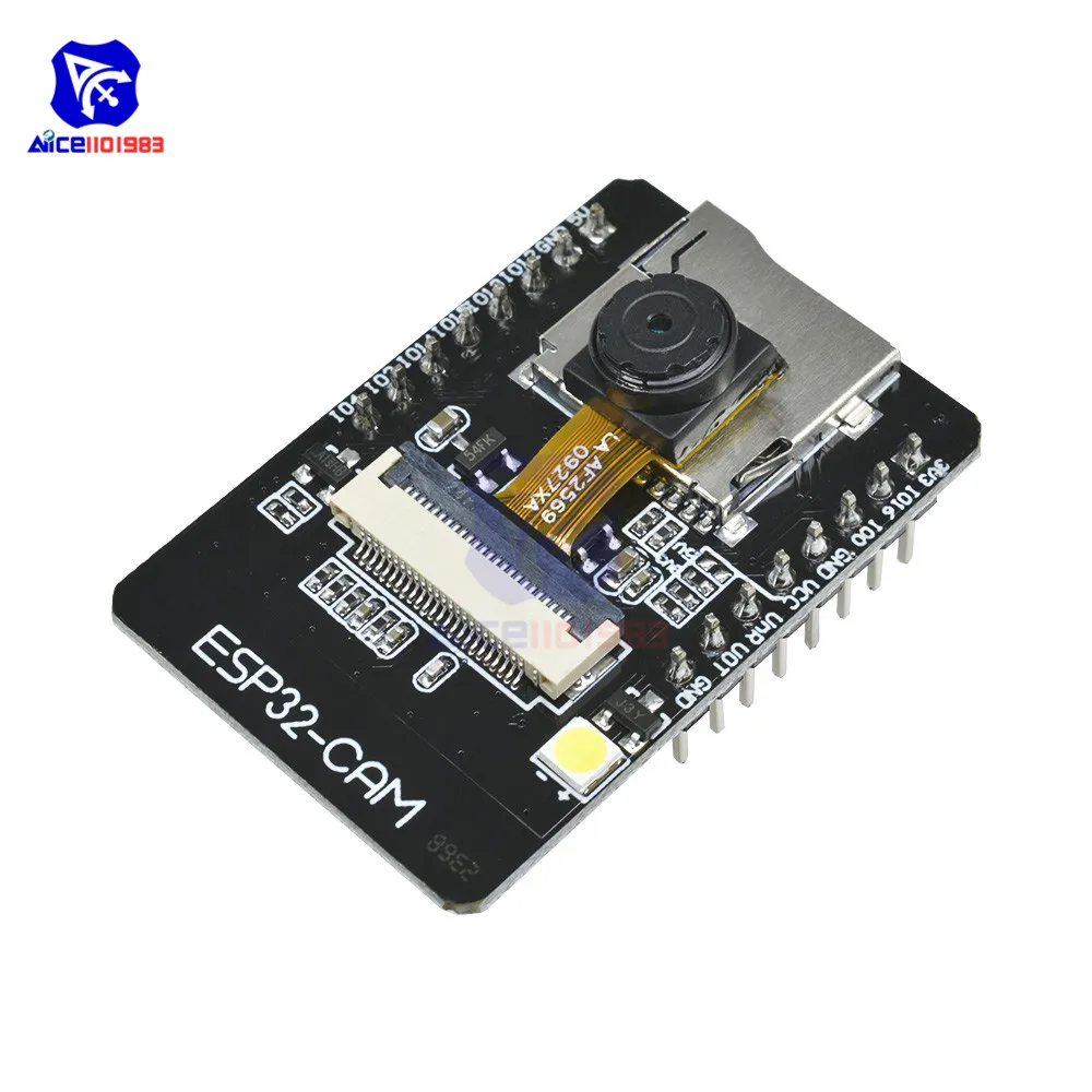 ESP32-CAM ESP32-S WI-FI плата Bluetooth OV2640 2MP Беспроводной Камера модуль TF карты слот Беспроводной расширения модуль для Arduino