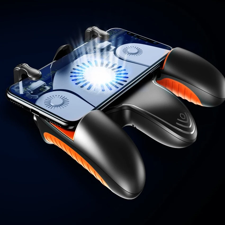 

PUBG Mobile Game Controller Phone Radiator Gamepad Trigger Aim Button Shooter Joystick GamePad Accesorios