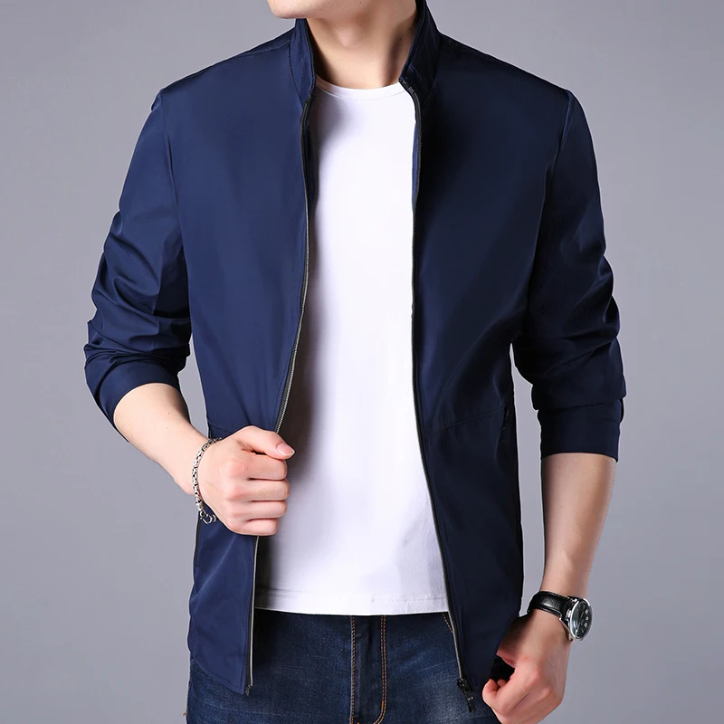 Мужская ветровка повседневная на молнии|jacket coat men|coat for mencoat men |
