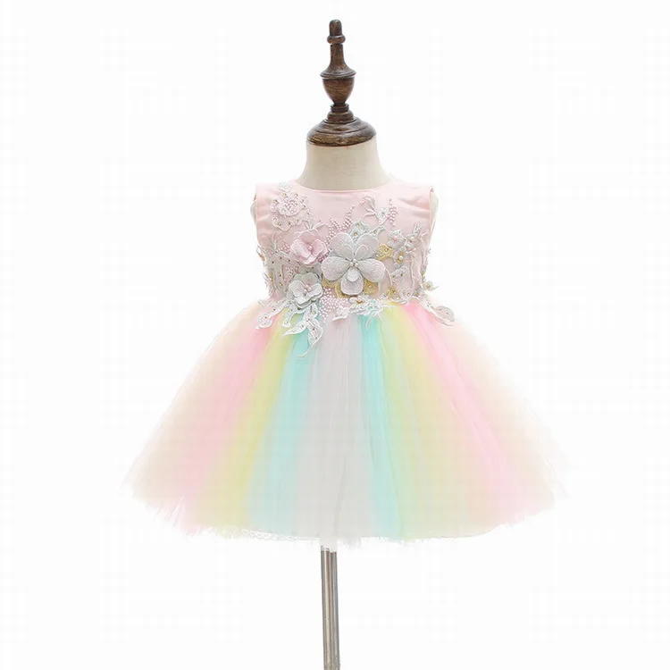 Baptism Christening Tutu Gown_05