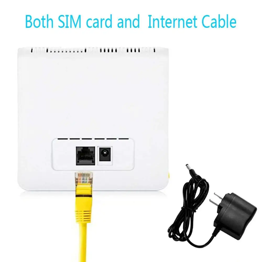 Unlocked 300Mbps Wifi Routers 4G lte cpe Mobile Router with LAN Port Support SIM card Portable 4