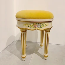 Louis Fashion Children's Stools Palace wind luxury hand-painted heavy worker dressing multi-color optional Princess
