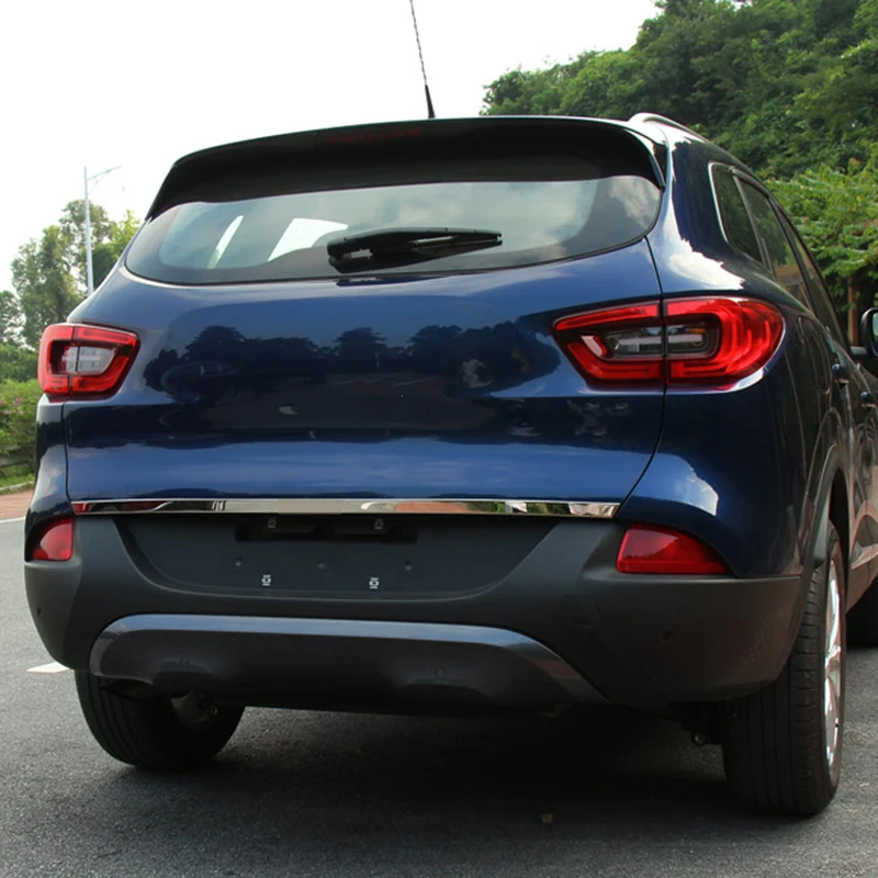 Для Renault Kadjar 2016 2017 2018 2019 задний багажник Задняя дверь хромированная накладка