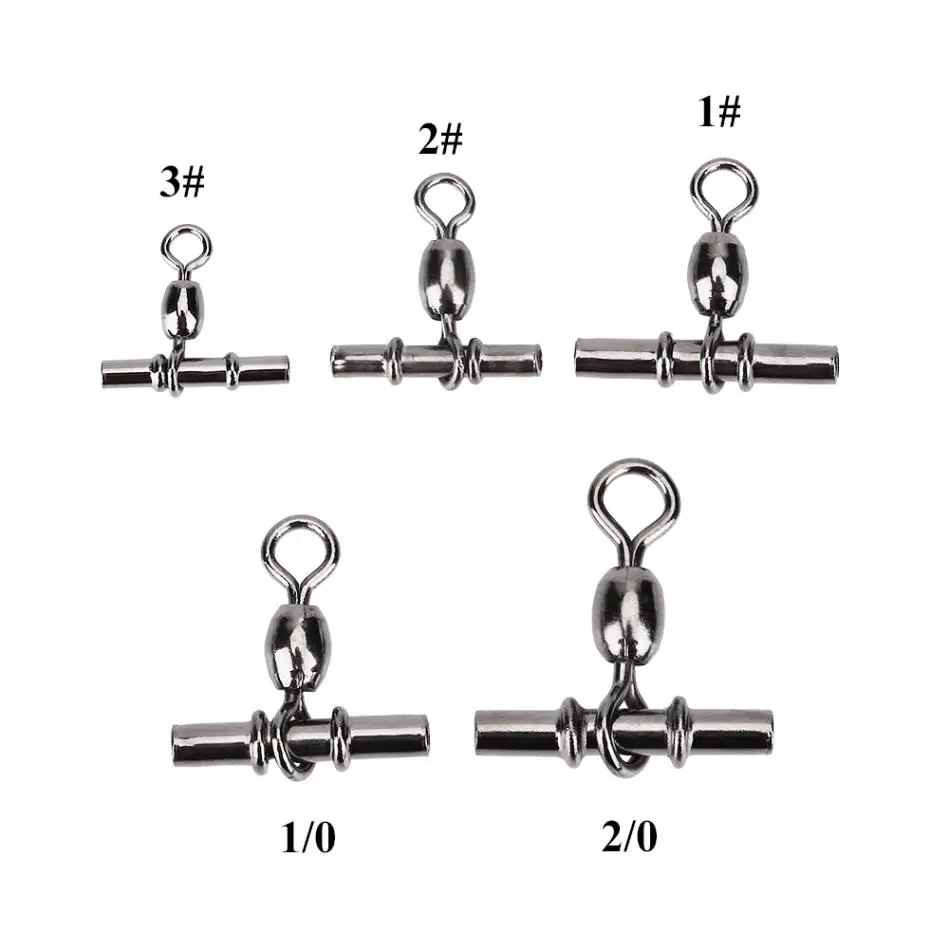5 Types Fishing Swivel Connector Fishing Swivels Snap Copper Fishing