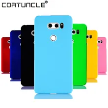 Чехол для телефона, чехол для LG V30, тонкий чехол 360, матовый жесткий пластик, PC, карамельный цвет, задняя крышка для Fundas V20, LG Stylus 3, V10, Q6, чехол