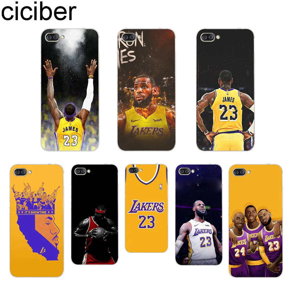 

ciciber Basketball James For ASUS ZenFone 5 4 3 3S Max Pro Plus Laser Deluxe Selfie Z Q Lite Soft Cover Clear TPU Phones Cases