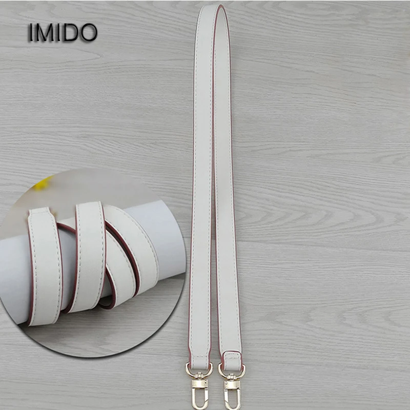 

IMIDO 100cm High Quality PU leather Women replacement strap shoulder belt bag handbag accessories parts for bags ornament STP091