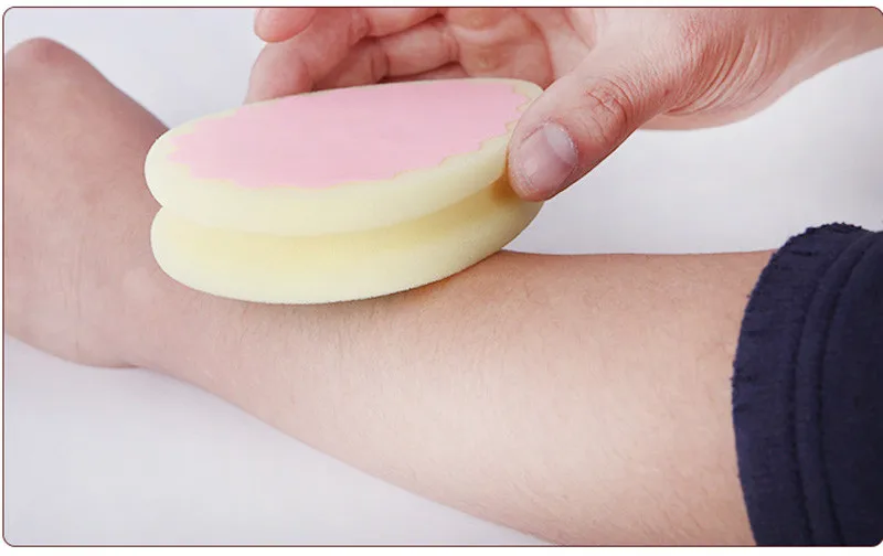 Magic Painless hair removal hair removal sponge pad artifact removes depilatory agent effectively without stimulation