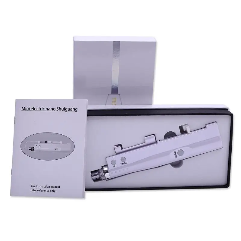 

X-LASH New Mini Electric Microneedling Auto Mesotherapy Injection Gun Nano Needle Derma Pen 2 in 1 For Home and Slon Use