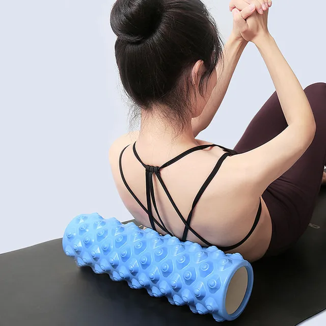 US $16.90 3314 Yoga Foam Roller Training Colume Rollor Fitness Deep Tissue Massage Exercise Pilates Body Bui