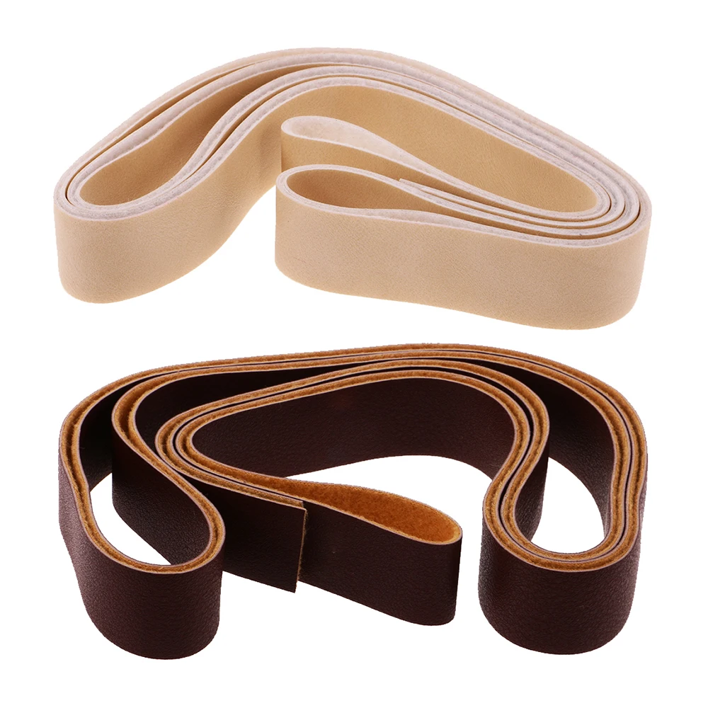 2pcs 10 Meters 20mm Leather Strap Strips Leather Craft DIY Belt Handle Craft