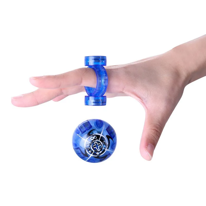 

Fingertips Decompression Magic Magnetic Ball Controlled Induction Gyro Ball Finger Ball Dazzling Flash Ball Toy 4 Color random