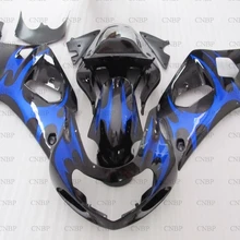 GSXR 600 750 1000 2000-2003 K12 Abs обтекатель GSXR600 GSXR750 GSXR1000 2000 2000 цвет: черный, синий кузов