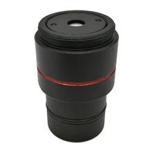 0.5X снижение реле объектива с резьбовым соединением типа C адаптер для микроскопов для CCD CMOS, USB Камера цифровой окуляр с переходное кольцо для Microsope