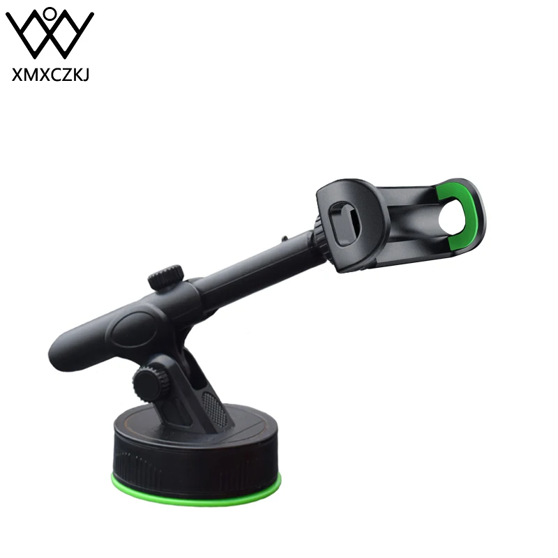

XMXCZKJ Car Phone Holder for IPhone Telefon Tutucu Gps Accessories Dashboard Windshield Adjustable Mount Stand For Samsung